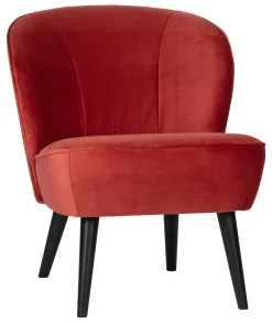 WOOOD Fauteuil Stof / Textiel|Fauteuil Velvet / Fluweel|Fauteuil Sara Velvet