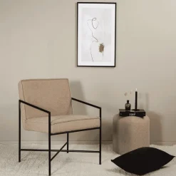 Nohr Fauteuil Stof / Textiel|Fauteuil Bouclé / Teddy|Fauteuil Sidra Teddy