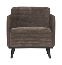 WOOOD Fauteuil Stof / Textiel|Fauteuil Statement Met Armleuning, Rib