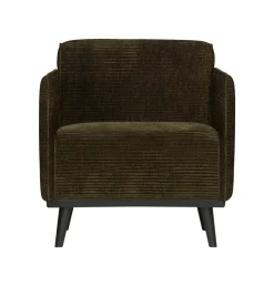 WOOOD Fauteuil Stof / Textiel|Fauteuil Statement Met Armleuning, Rib