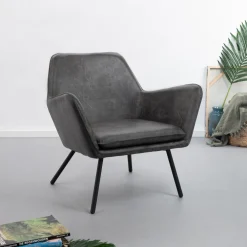 ZILT Fauteuil Leer / Kunstleer|Fauteuil Stefan