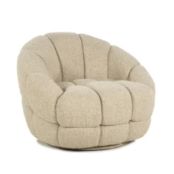 Eleonora Fauteuil Stof / Textiel|Fauteuil Bouclé / Teddy|Fauteuil Tina Bouclé