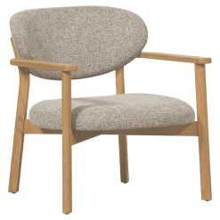 WOOOD Fauteuil Stof / Textiel|Fauteuil Udar Geweven melange stof