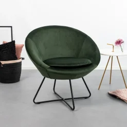 Sohome Fauteuil Stof / Textiel|Fauteuil Velvet / Fluweel|Fauteuil Vagn Velvet