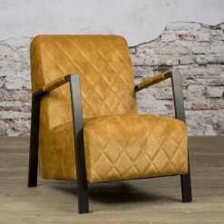 Tower Living Fauteuil Stof / Textiel|Fauteuil Velvet / Fluweel|Fauteuil Villa Velvet