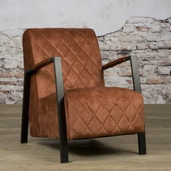 Tower Living Fauteuil Stof / Textiel|Fauteuil Velvet / Fluweel|Fauteuil Villa Velvet