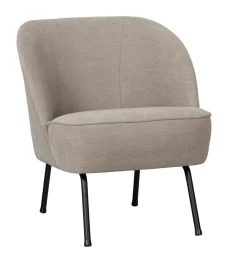 WOOOD Fauteuil Stof / Textiel|Fauteuil Vogue Woven, kleur Zand