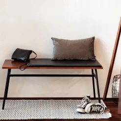 Kave Home Halbanken|Halbank Carabel 100cm Naturel