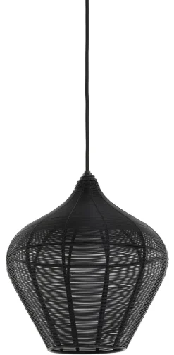 Light & Living Hanglampen|Hanglamp Alvaro kleur Mat Zwart
