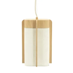 By-Boo Hanglampen|Hanglamp Aterlier Linnen en houtlook