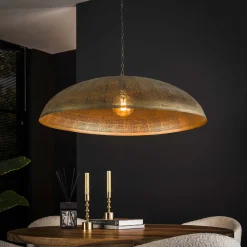 LifestyleFurn Hanglampen|Hanglamp Aubre Metaal, Ø90cm, kleur Brons antiek