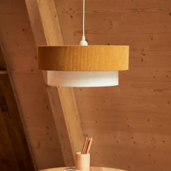 Kave Home Hanglampen|Hanglamp Bianella Rib Velvet