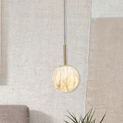 it's about RoMi Hanglampen|Hanglamp Carrara Glas, Marmerlook