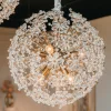 Richmond Interiors Hanglampen|Hanglamp Cyntha Crystal 50cm, kleur Brons