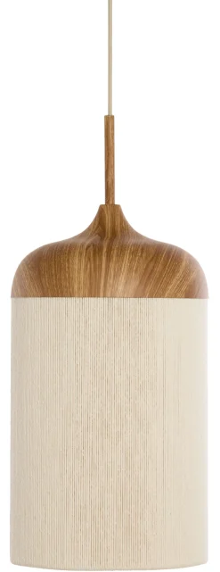 Light & Living Hanglampen|Hanglamp Dania Houtlook en touw, kleur Naturel