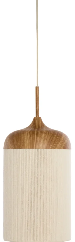 Light & Living Hanglampen|Hanglamp Dania Houtlook en touw, kleur Naturel