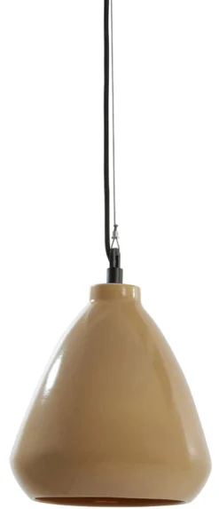 Light & Living Hanglampen|Hanglamp Desi 22cm Olijfgroen
