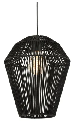 Light & Living Hanglampen|Hanglamp Deya Langwerpig, kleur Mat Zwart