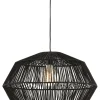 Light & Living Hanglampen|Hanglamp Deya Rond, kleur Mat Zwart
