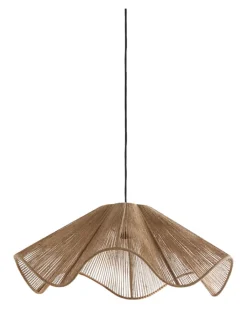 Light & Living Hanglampen|Hanglamp Fodara Jute, kleur Naturel