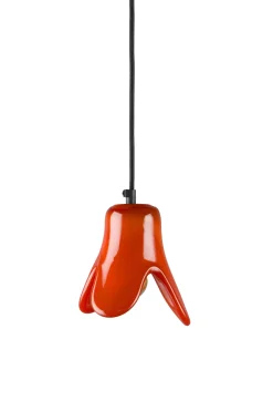 Dutchbone Hanglampen|Hanglamp Gable Glas, kleur Oranje