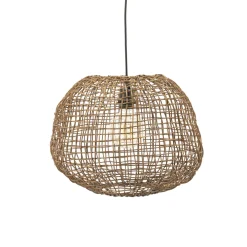 By-Boo Hanglampen|Hanglamp Hata Rattan Bruin