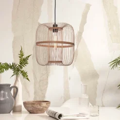 GOOD&MOJO Hanglampen|Hanglamp Hokkaido Bamboe, 25cm