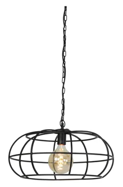Light & Living Hanglampen|Hanglamp Imelda mat Zwart