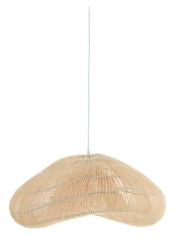 Light & Living Hanglampen|Hanglamp Janzur Rotan, 64cm Bruin