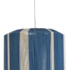 Light & Living Hanglampen|Hanglamp Kozana kleur Blauw/Crème