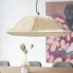 By-Boo Hanglampen|Hanglamp Lokta Handgeschept papier, 63cm Natuurlijk