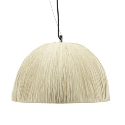 By-Boo Hanglampen|Hanglamp Lokta Handgeschept papier, 44cm Natuurlijk