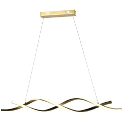 Richmond Interiors Hanglampen|Hanglamp Lorine 100cm, kleur Brushed gold