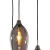 Light & Living Hanglampen|Hanglamp Lukaro kleur Smoke/Antiek Brons