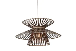 GOOD&MOJO Hanglampen|Hanglamp Machu Picchu Bamboe, 57cm