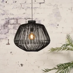 GOOD&MOJO Hanglampen|Hanglamp Madagascar Rattan, 60cm