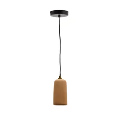 Kave Home Hanglampen|Hanglamp Madsen Terracotta, Ø8cm