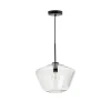 Kave Home Hanglampen|Hanglamp Mao Glas, Ø34cm