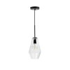 Kave Home Hanglampen|Hanglamp Mao Glas, Ø17cm