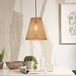 GOOD&MOJO Hanglampen|Hanglamp Merapi Bamboe, 30cm