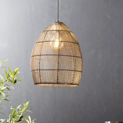 Light & Living Hanglampen|Hanglamp Meya 30cm Zwart