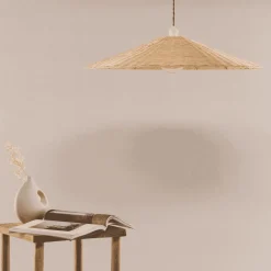 Nohr Hanglampen|Hanglamp Naim Rattan Naturel