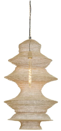 Light & Living Hanglampen|Hanglamp Nakisha kleur Zand