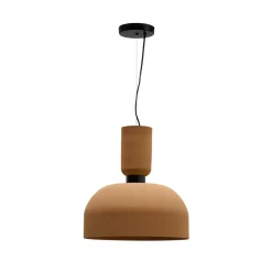 Kave Home Hanglampen|Hanglamp Nibla Kleipatroon, kleur Terracotta