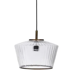 Rivièra Maison Hanglampen|Hanglamp Nolana Glas, 38cm, kleur Transparant