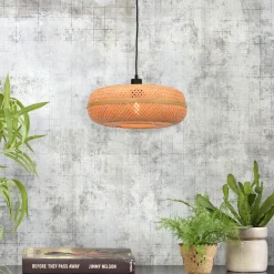 GOOD&MOJO Hanglampen|Hanglamp Palawan 40cm, Bamboe Naturel