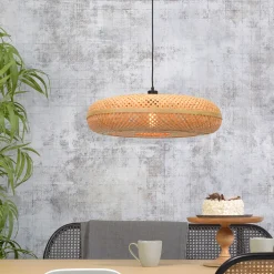 GOOD&MOJO Hanglampen|Hanglamp Palawan 60cm, Bamboe Naturel