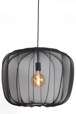 Light & Living Hanglampen|Hanglamp Plumeria kleur Zwart