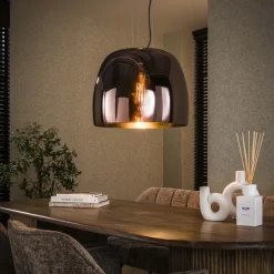 LifestyleFurn Hanglampen|Hanglamp Rift Glas 48cm