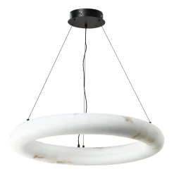 Richmond Interiors Hanglampen|Hanglamp Solmira Resin Wit